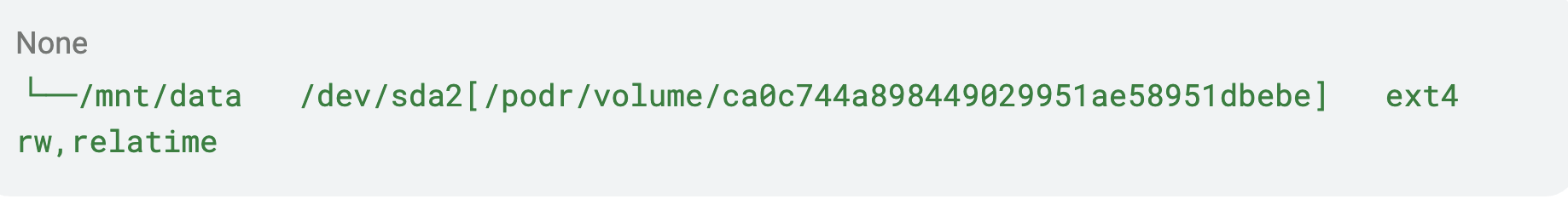 findmnt