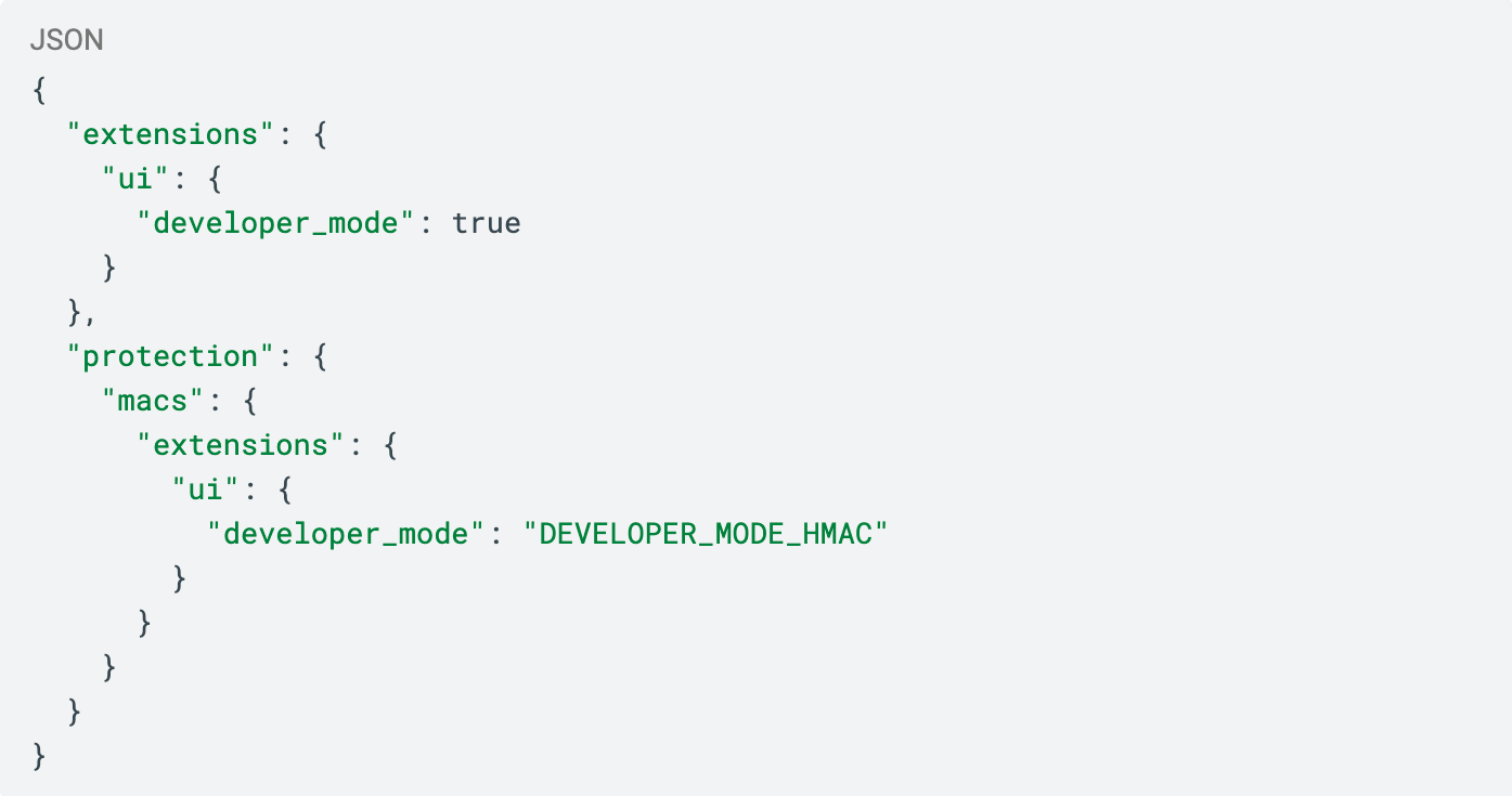 GhostChrome-X Developer Mode
