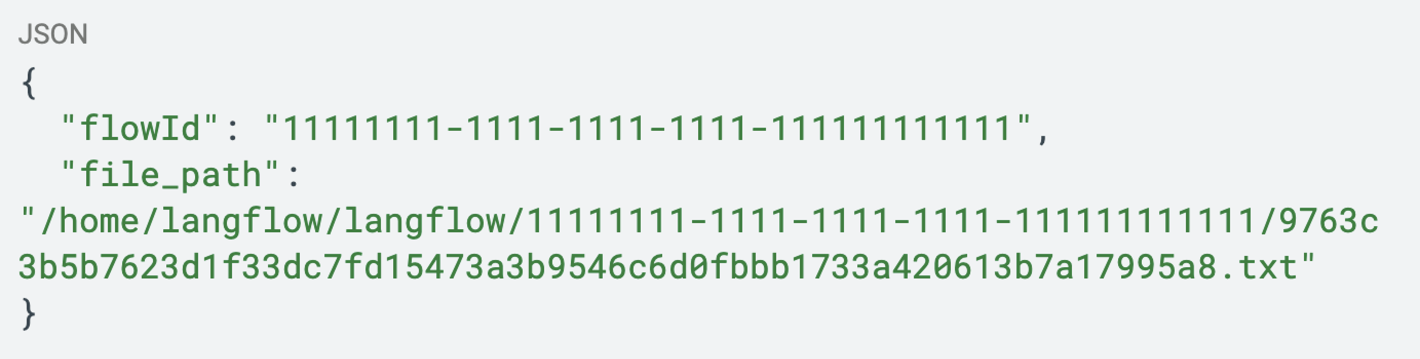 Langflow vulns - path traversal attempt response