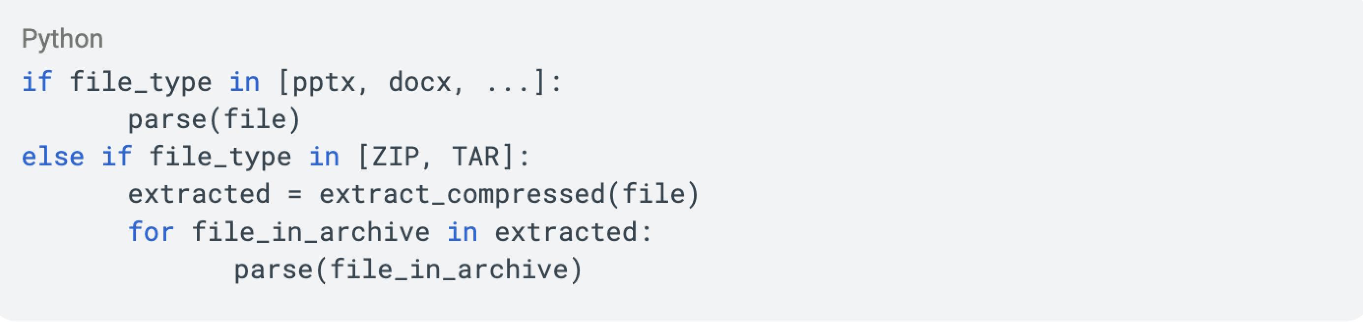Langflow Parser Logic