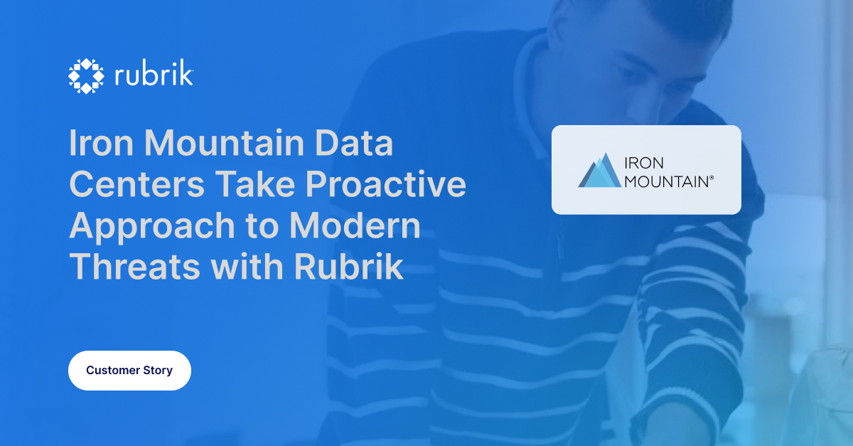Iron Mountain Data Centers Take Proactive Approach to Modern Threats ...